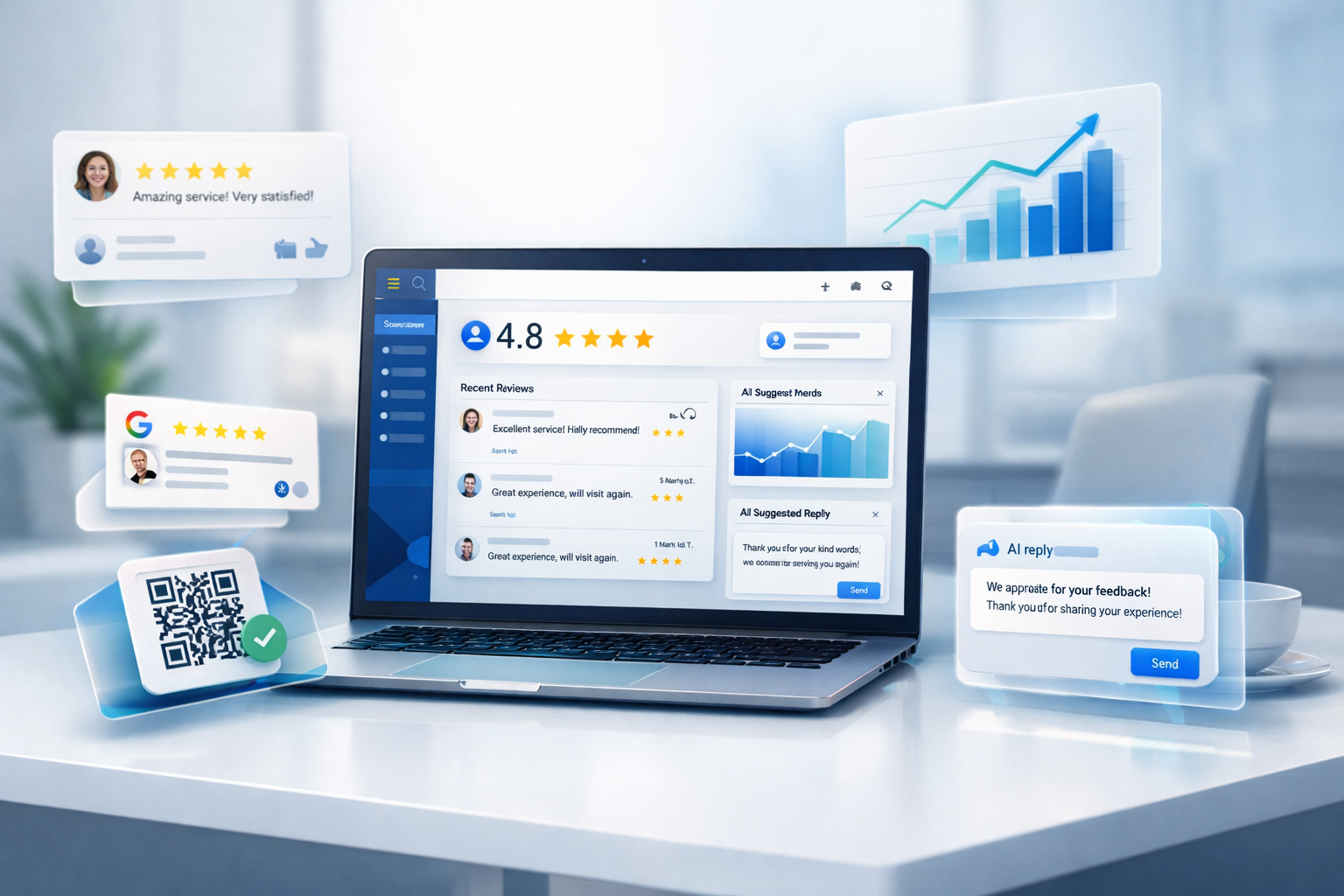 AI Review & Reputation Management System